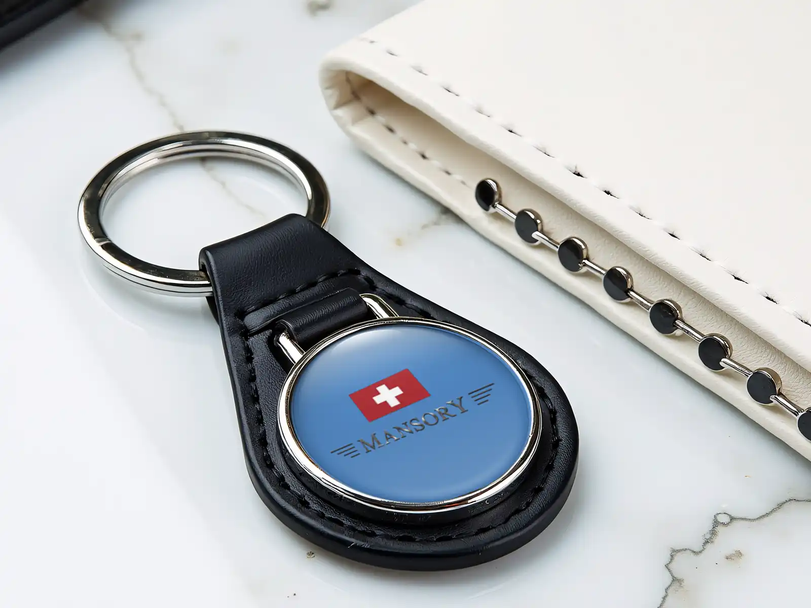 Mansory Cartera Llave Cuero Duradero Diseño Lujo Limitado